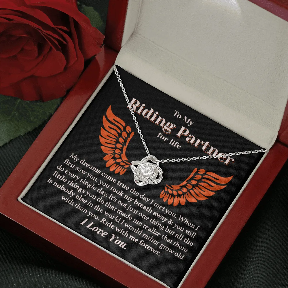 Ride With Me Forever Love Necklace