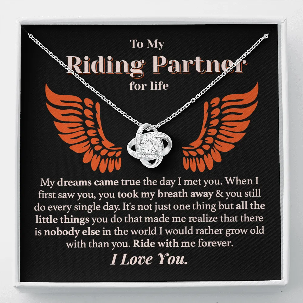 Ride With Me Forever Love Necklace