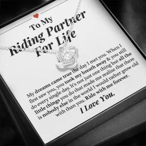 Ride With Me Forever Love Necklace