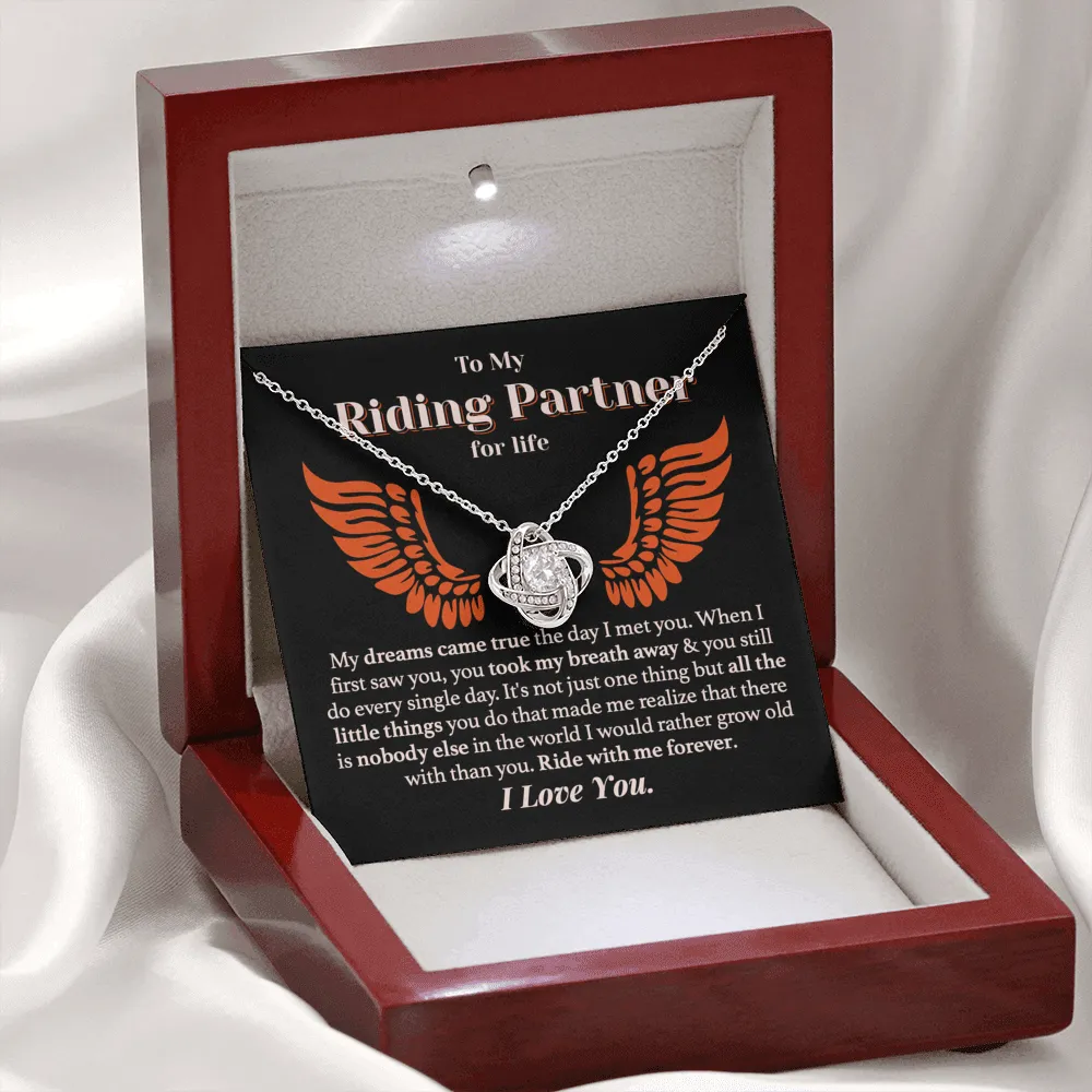 Ride With Me Forever Love Necklace