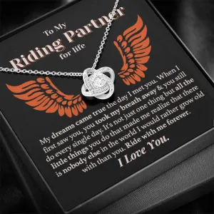 Ride With Me Forever Love Necklace