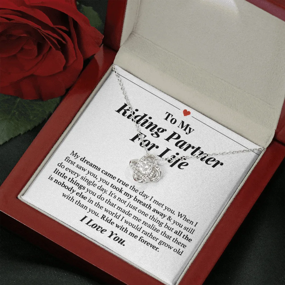 Ride With Me Forever Love Necklace