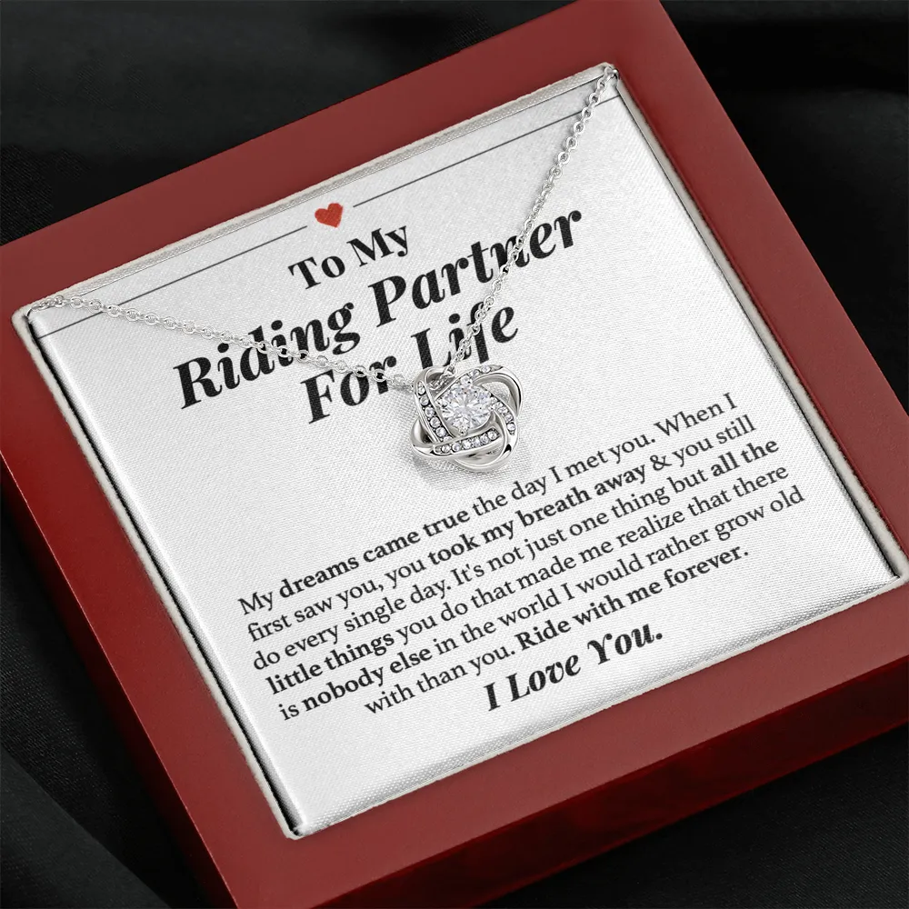 Ride With Me Forever Love Necklace