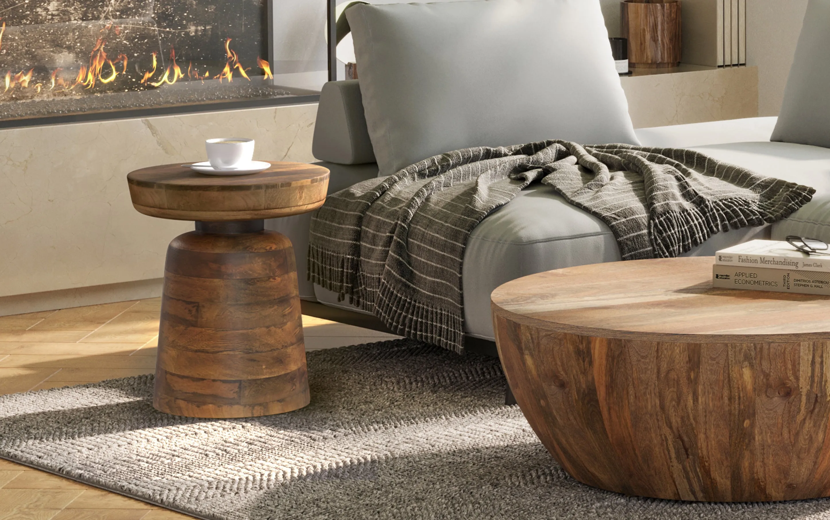 Robbie Accent Table in Mango