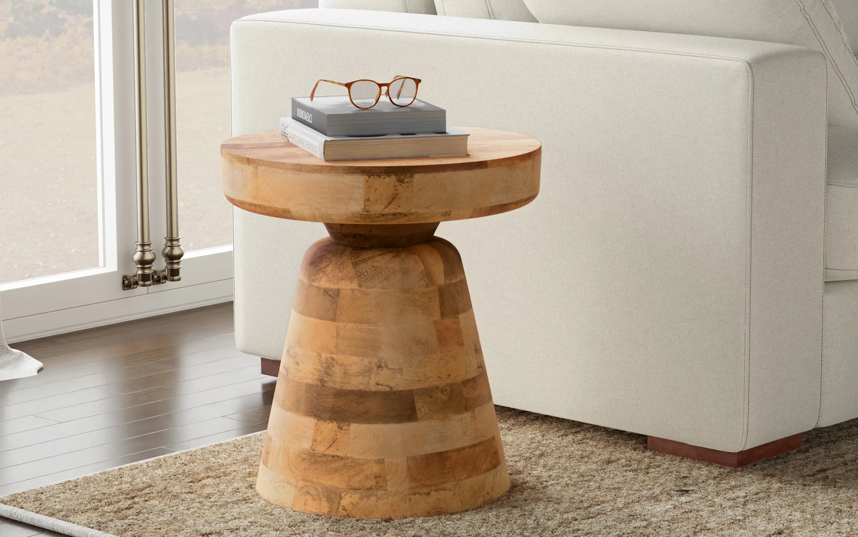 Robbie Accent Table in Mango