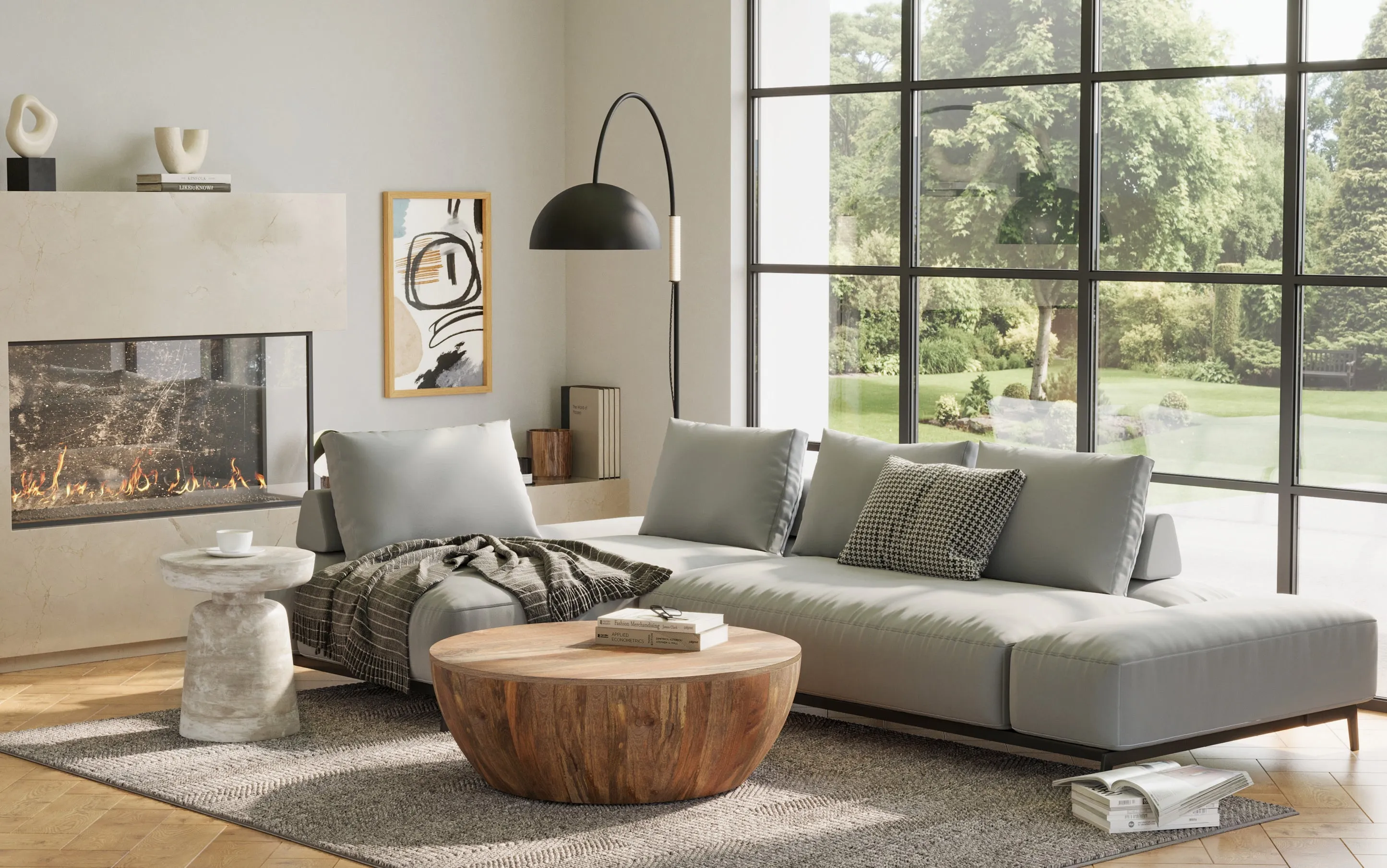 Robbie Accent Table in Mango