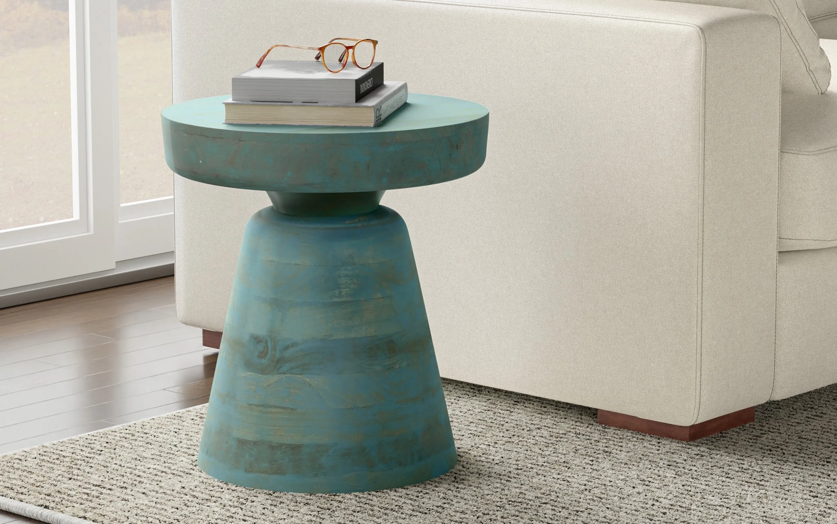 Robbie Accent Table in Mango