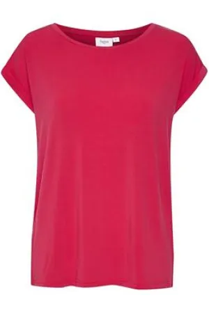 Saint Tropez Adelia T-Shirt - Bright Rose