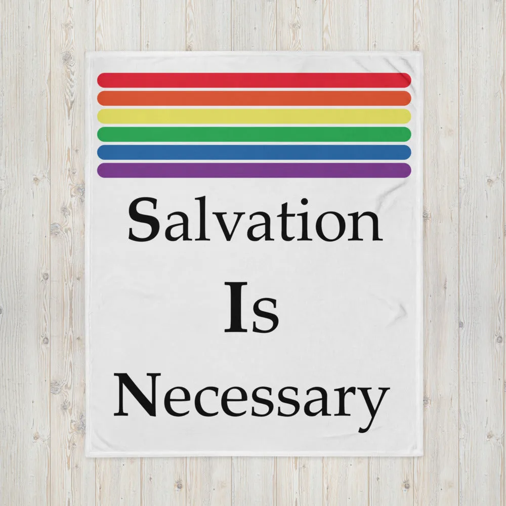 SALVATION CVR | Premium STMT Design Throw Blanket