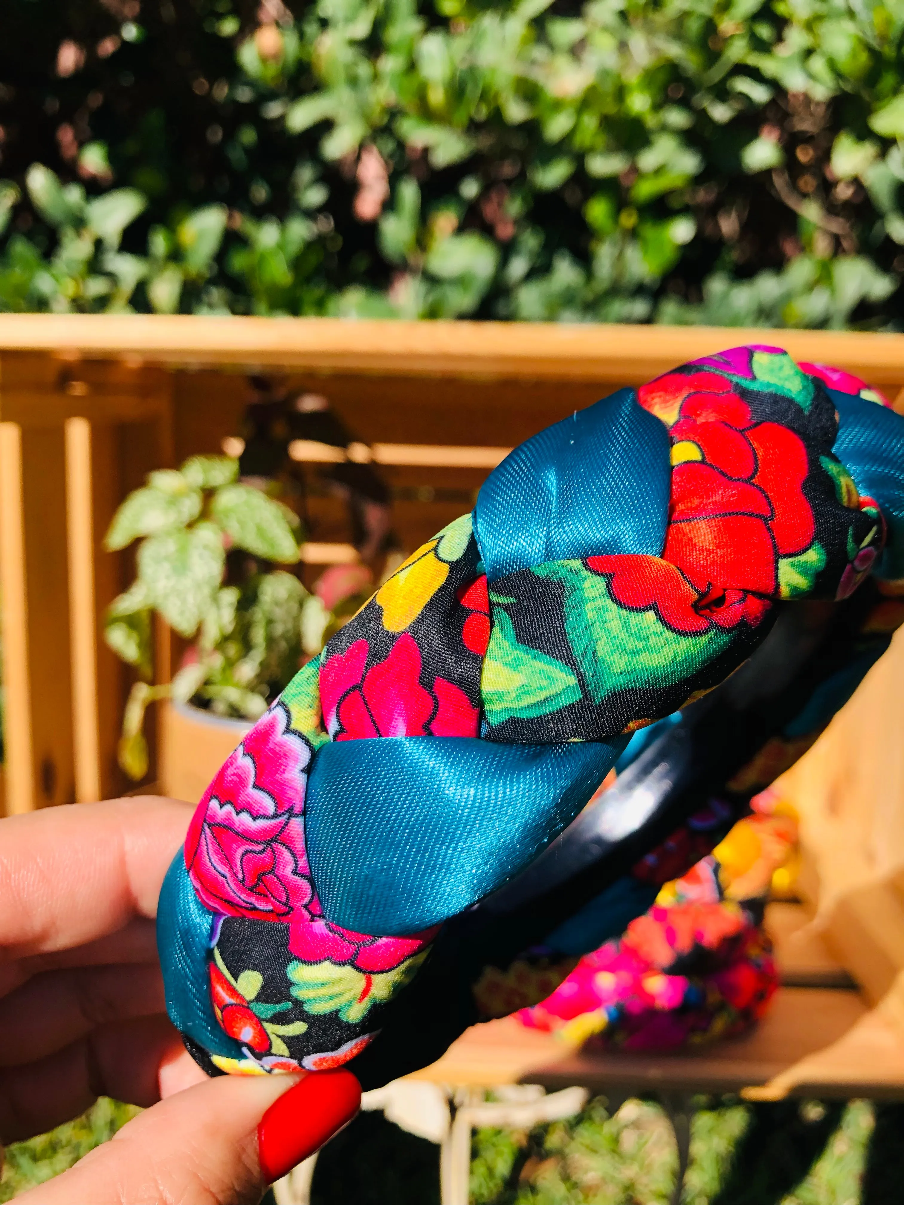 Sandunga Braided Silk Headbands