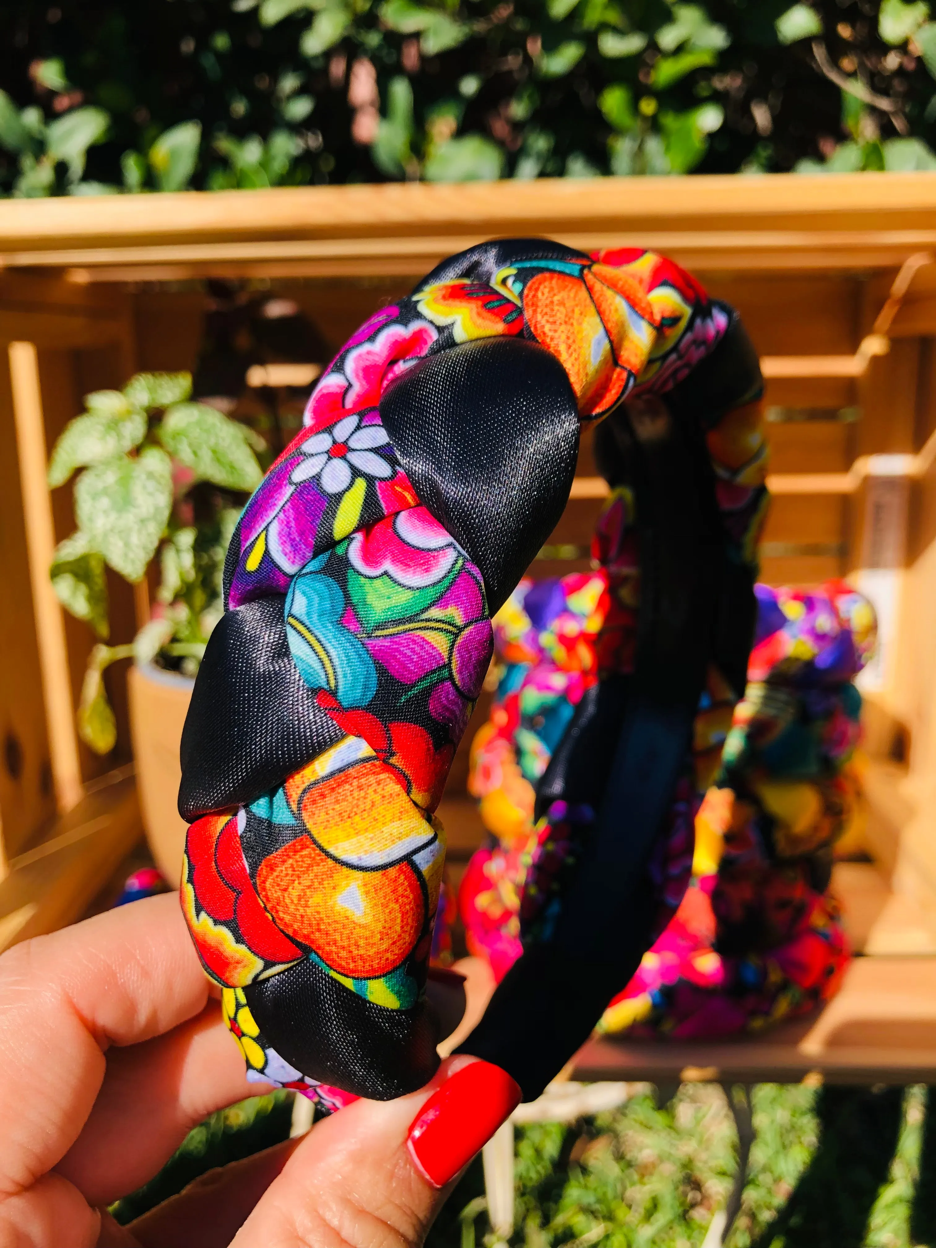 Sandunga Braided Silk Headbands