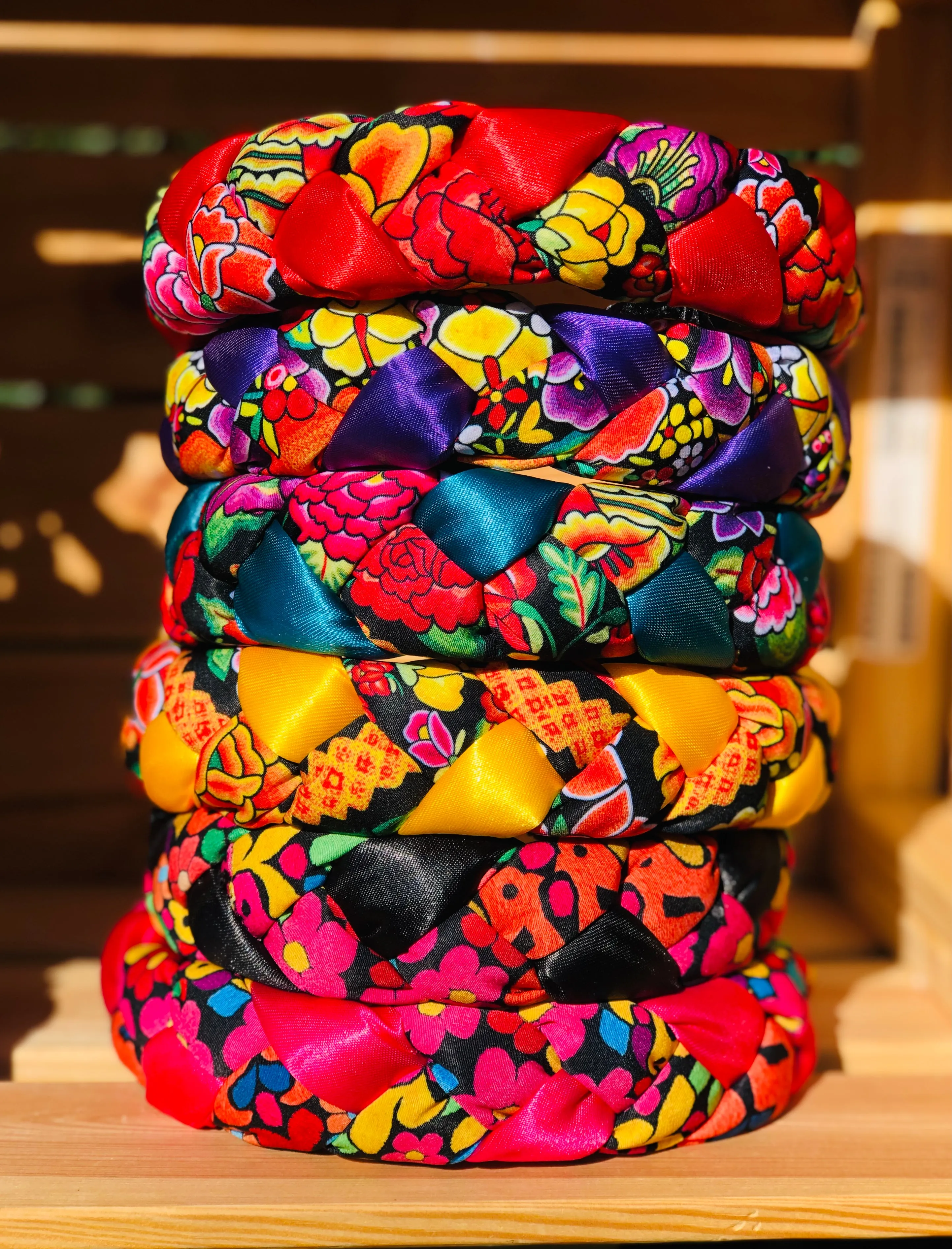 Sandunga Braided Silk Headbands
