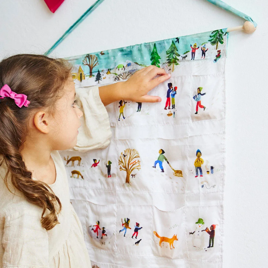 Sarah's Silks - Snowy Day Advent Calendar