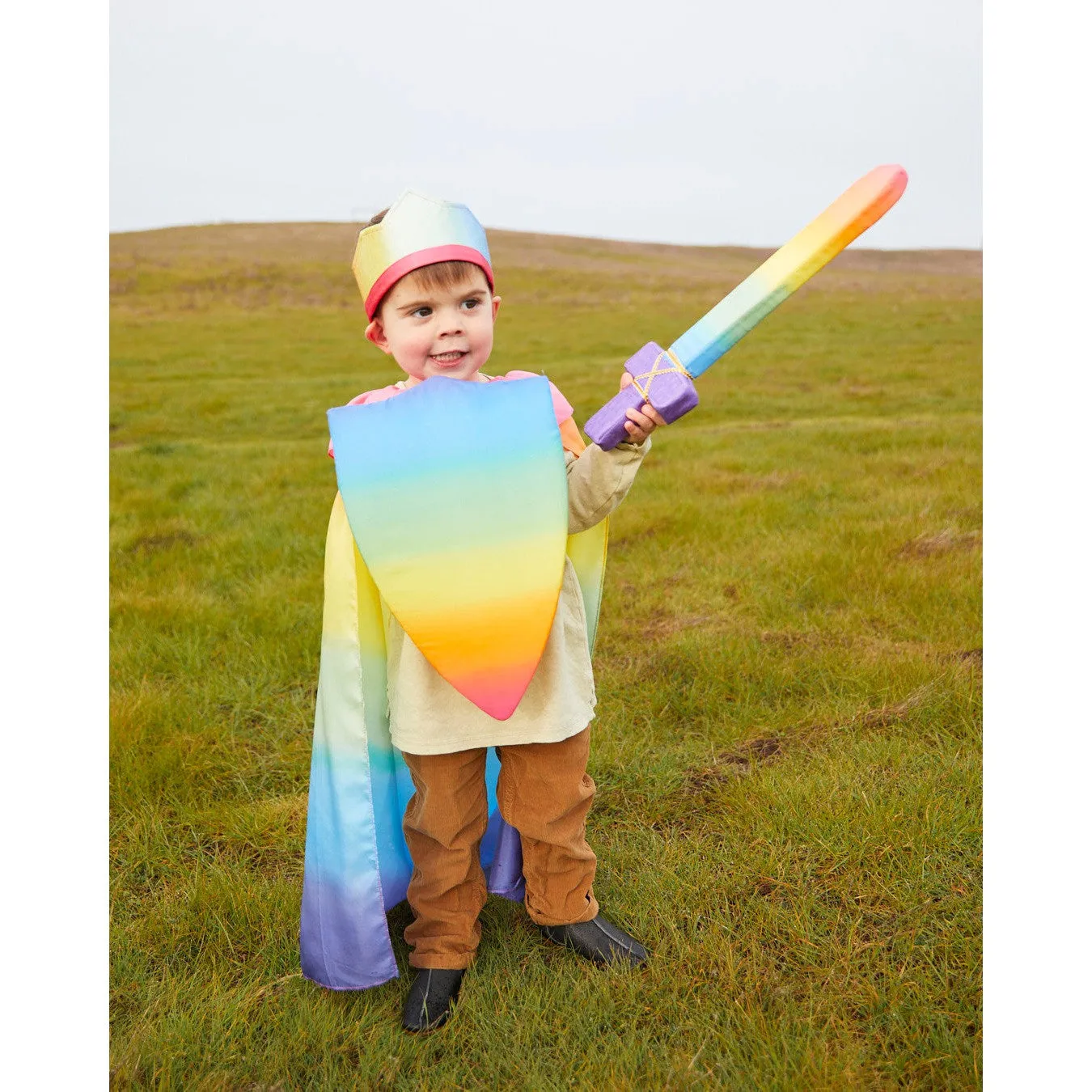 Sarah's Silks Soft Sword - Rainbow