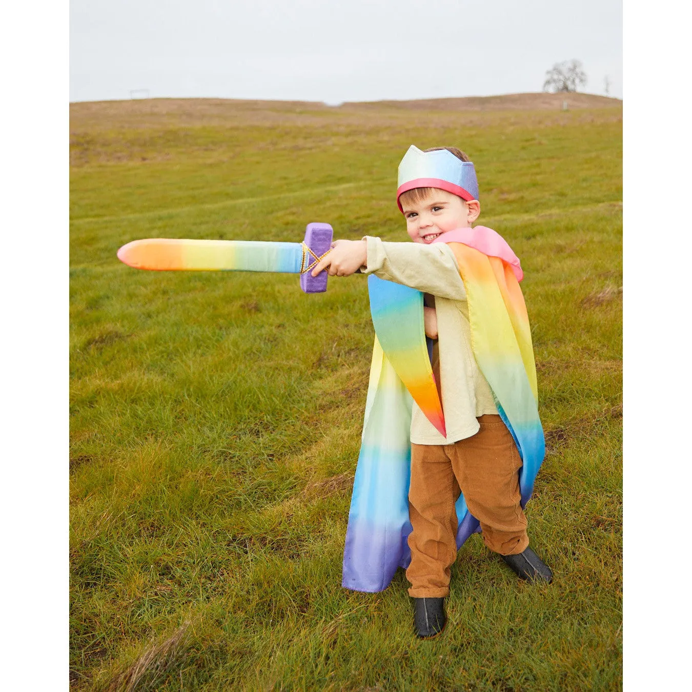Sarah's Silks Soft Sword - Rainbow