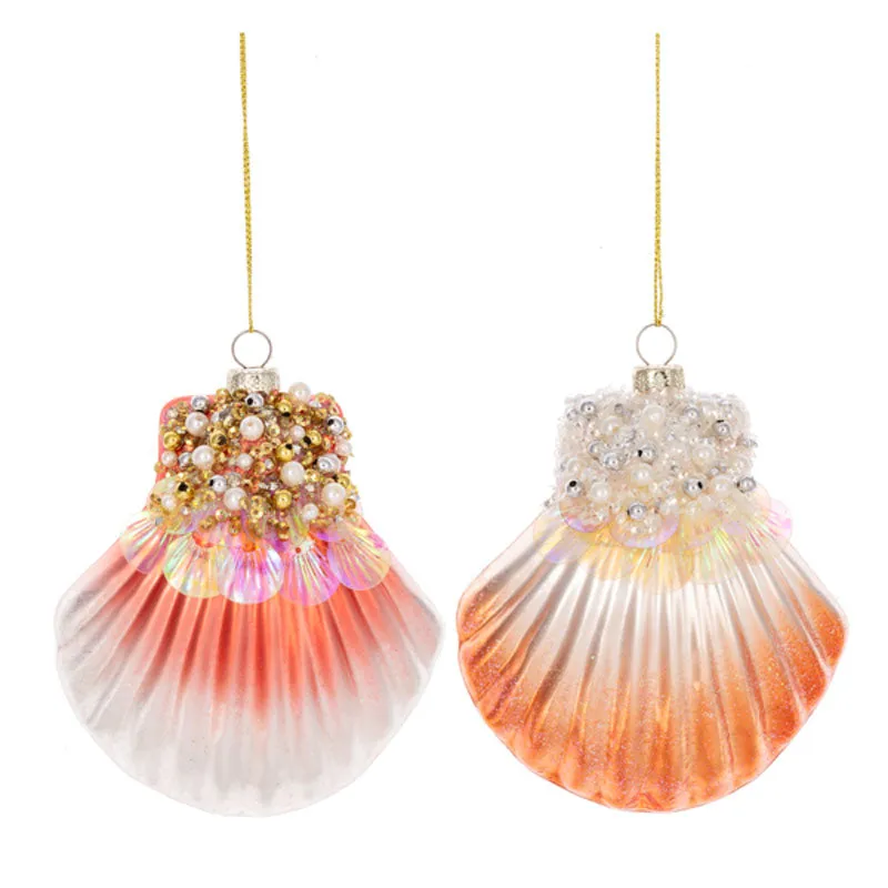 Sea Shell Ornaments, 2 styles