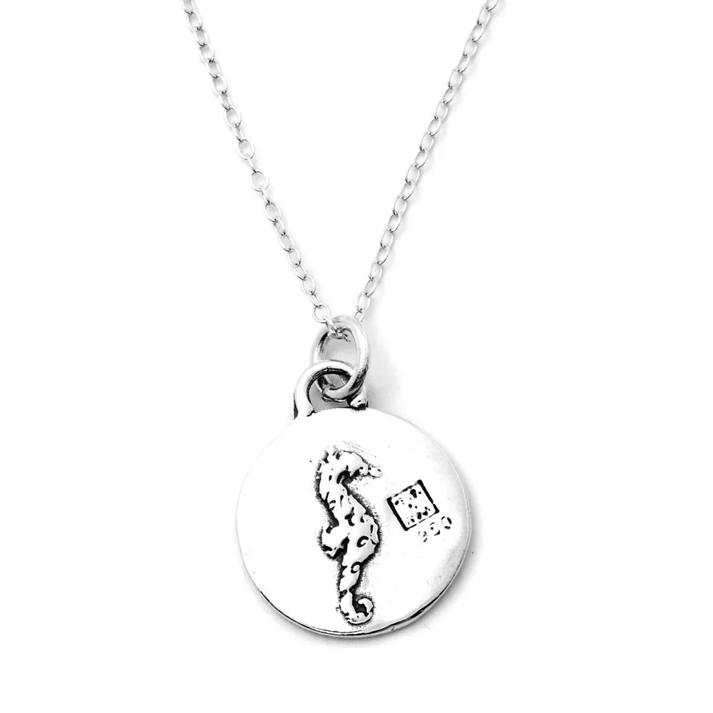 Seahorse Necklace (Confidence)-D57SM