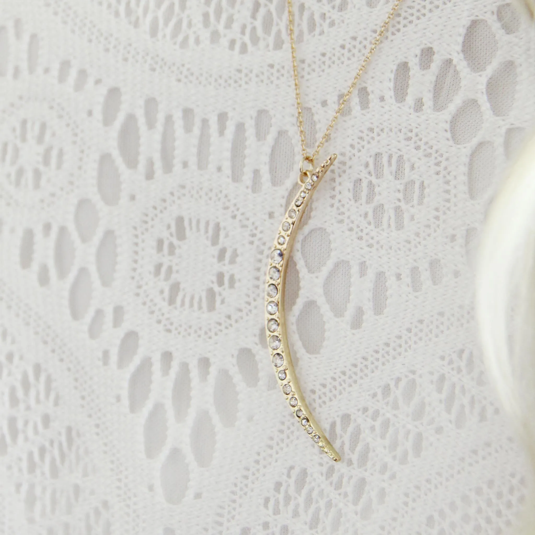 Shadow Moon Necklace
