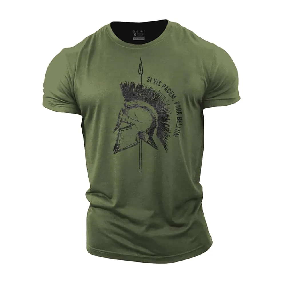 Si Vis Pacem Para Bellum Cotton T-Shirt