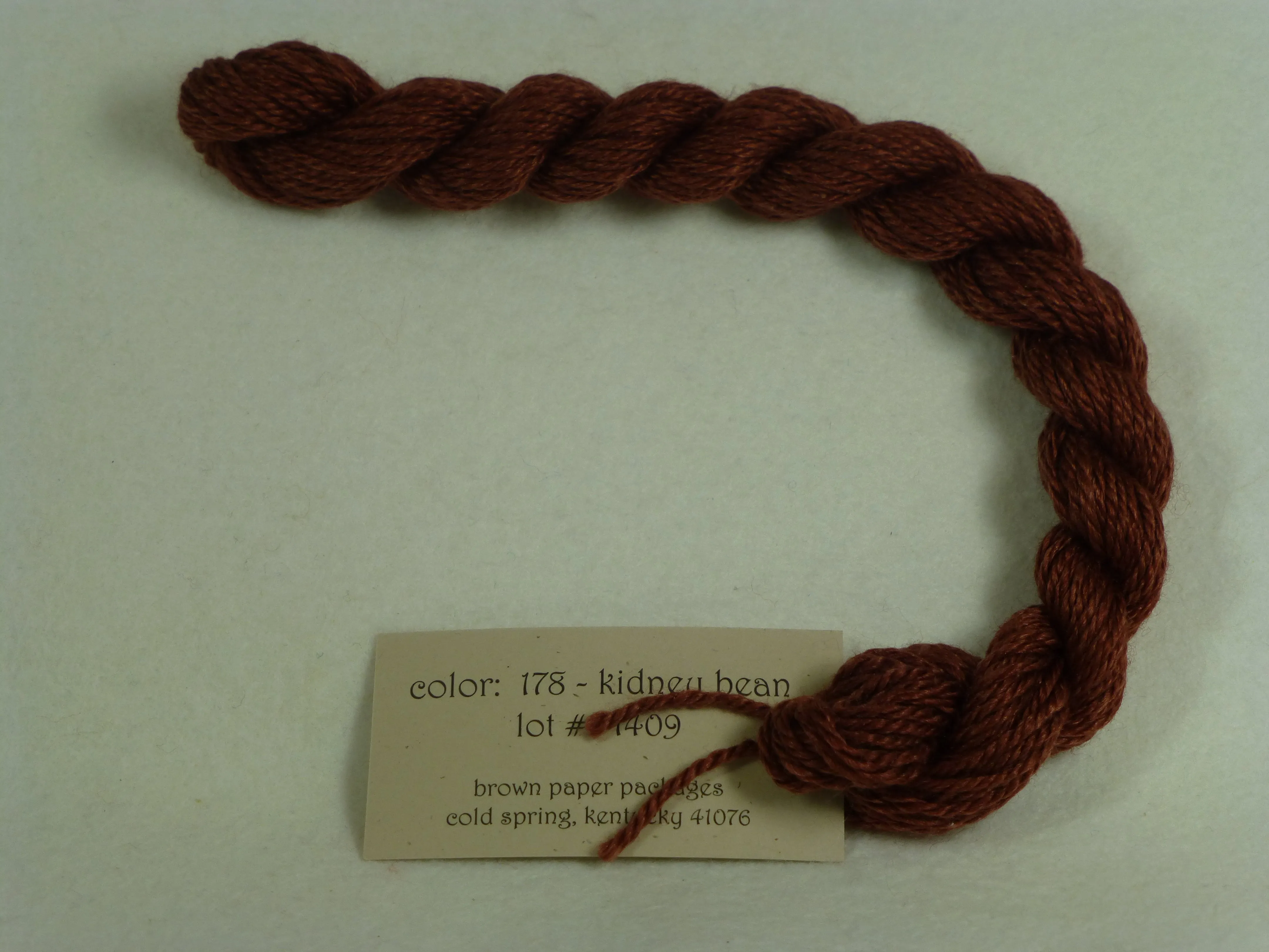 Silk & Ivory 178 Kidney Bean