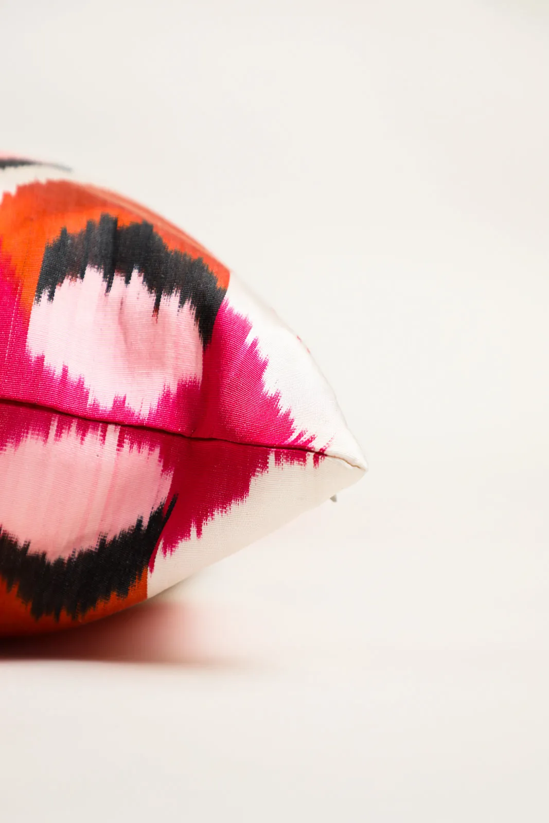 Silk Ikat True Love Pillow Cover