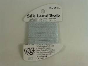 Silk Lame Braid LB138 Glacier