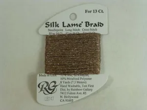 Silk Lame Braid LB147 Taupe