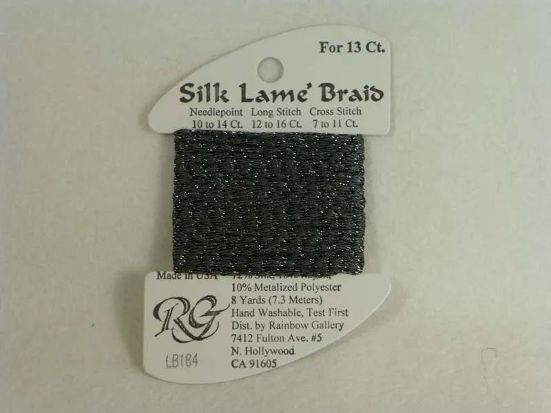 Silk Lame Braid LB184 Pavement