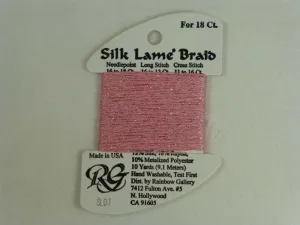 Silk Lame Braid SL07 Pink