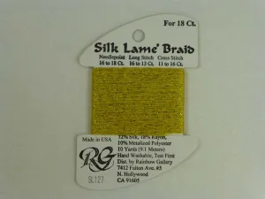 Silk Lame Braid SL127 Golden Yarrow