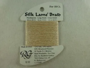 Silk Lame Braid SL193 Creme Brulee
