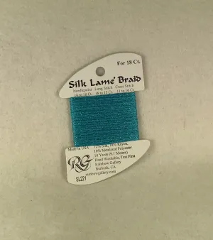 Silk Lame Braid SL221 Capri Breeze