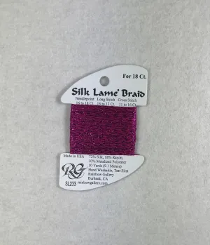 Silk Lame Braid SL233 Festival Fuchsia