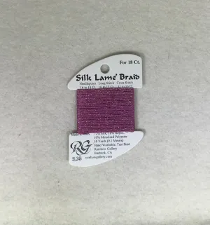 Silk Lame Braid SL246 Vintage Wine