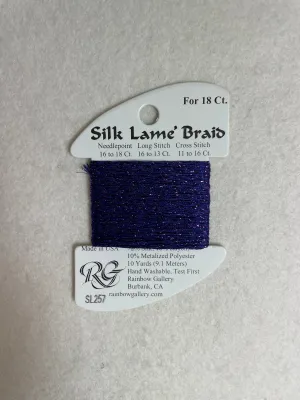 Silk Lame Braid SL257 Boysenberry