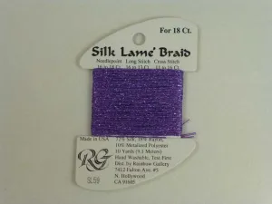 Silk Lame Braid SL59 Liliac