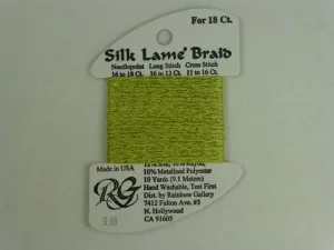 Silk Lame Braid SL68 Pale Avocado