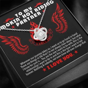 Smokin' Hot Riding Partner Forever Love Necklace