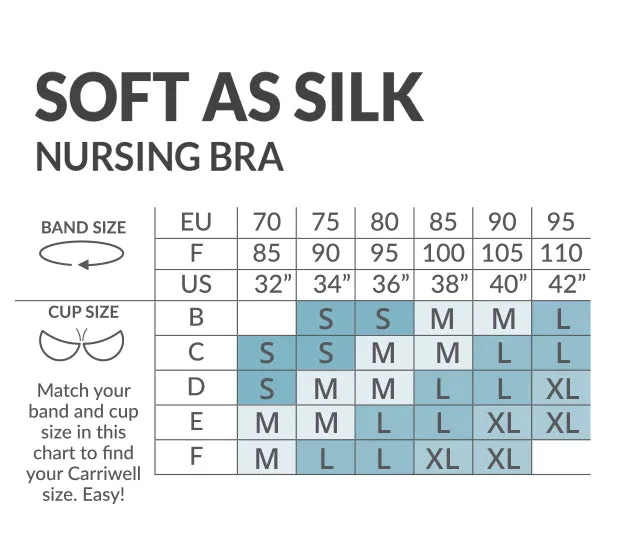SOFT AS SILK NURSING BRA