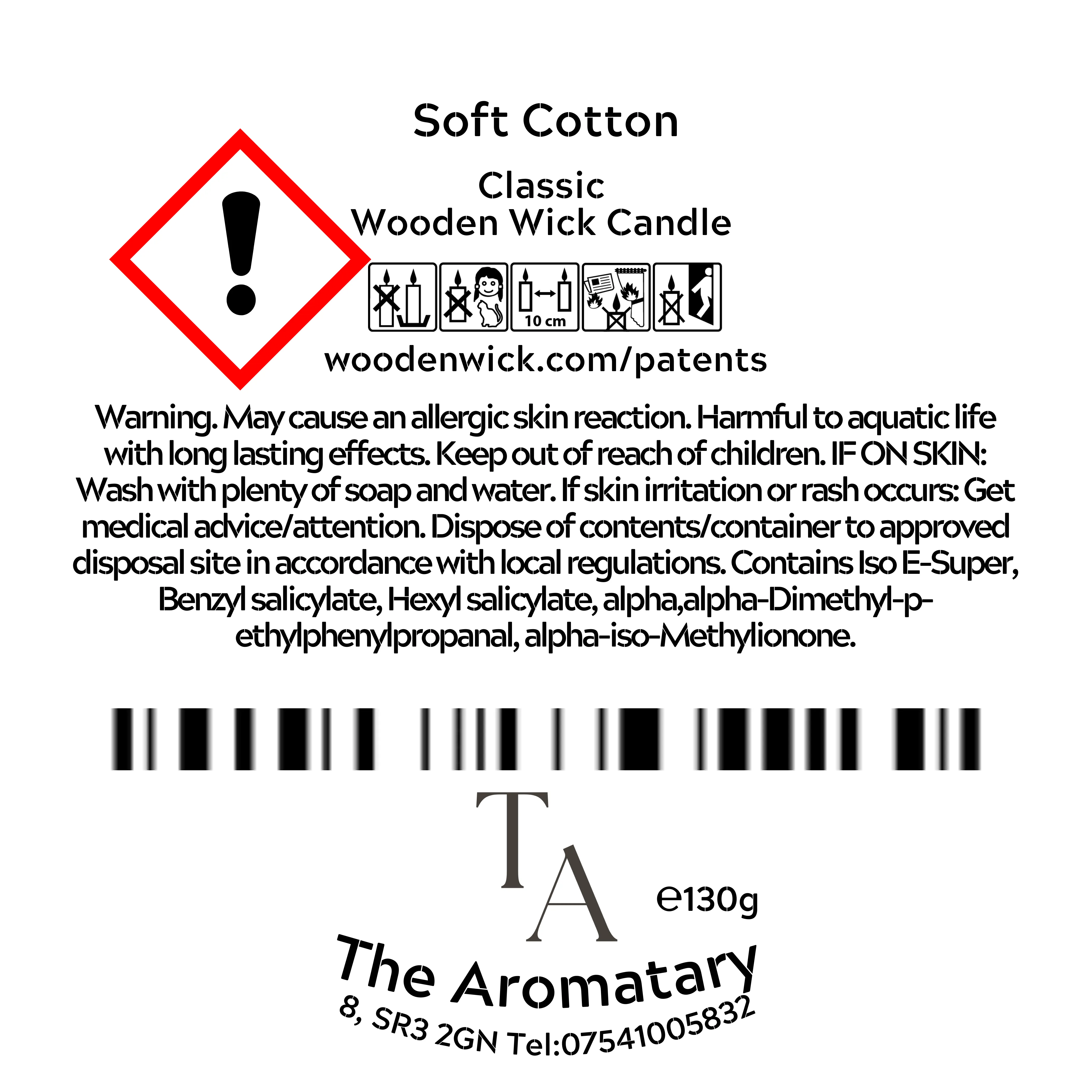 Soft Cotton Candle