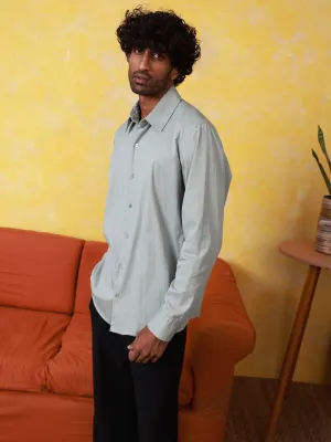 Soft cotton oversize shirt