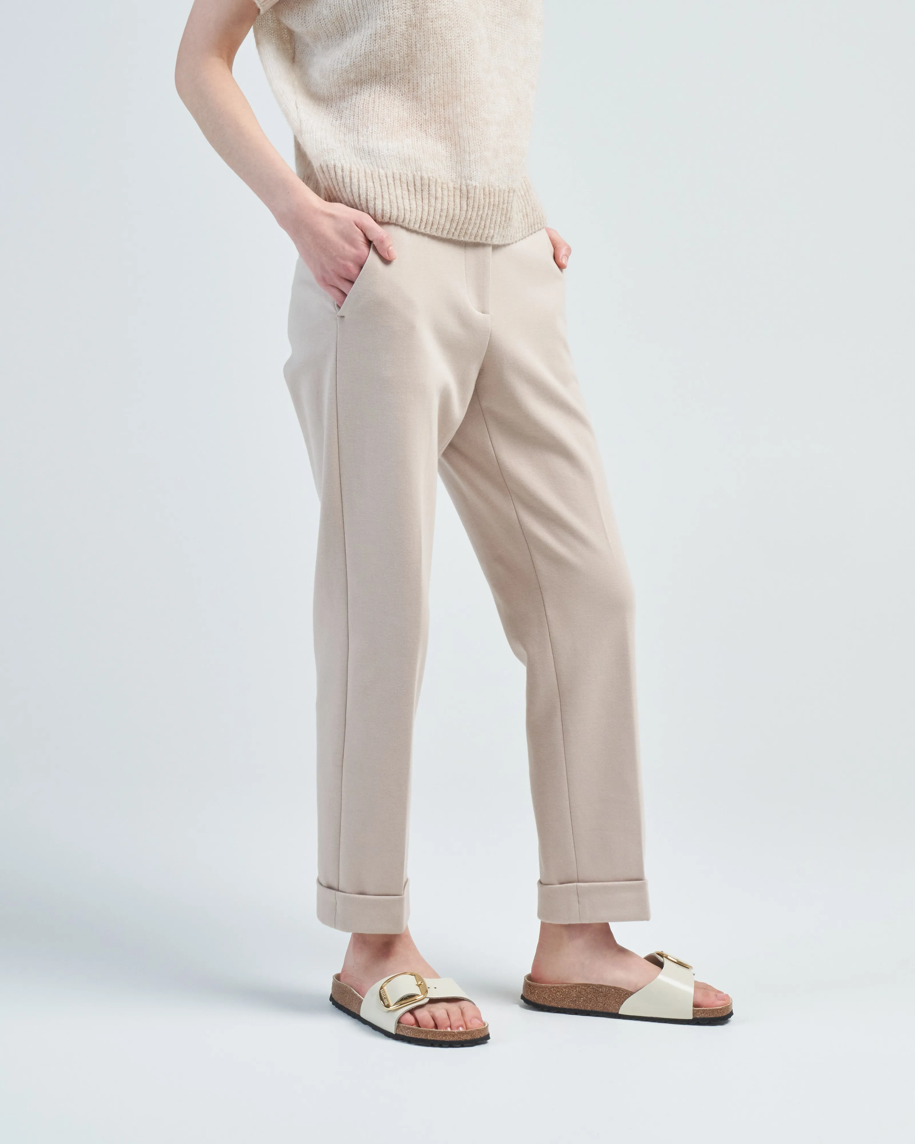 soft double cotton pant