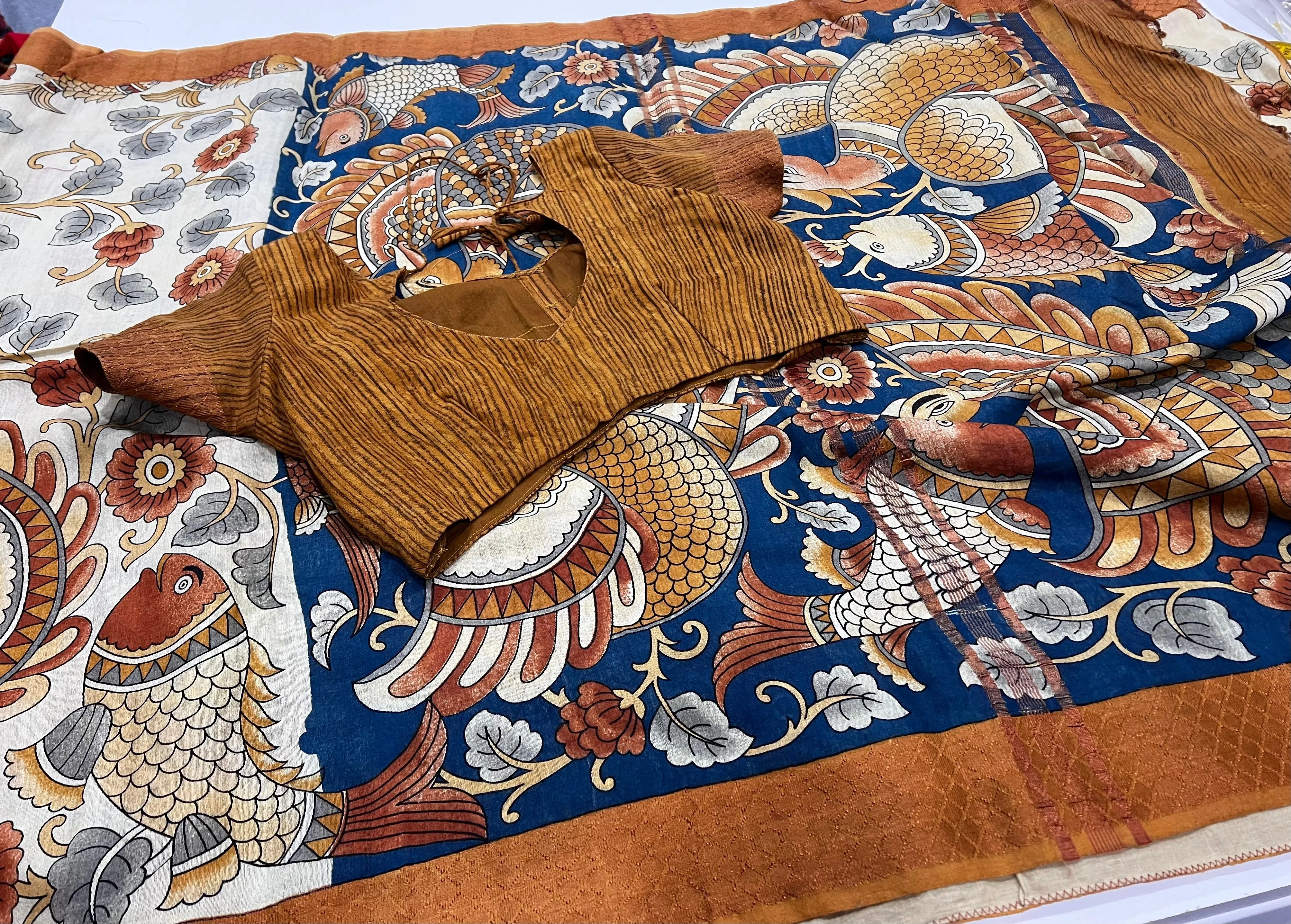 Soft Jute Linen Saree