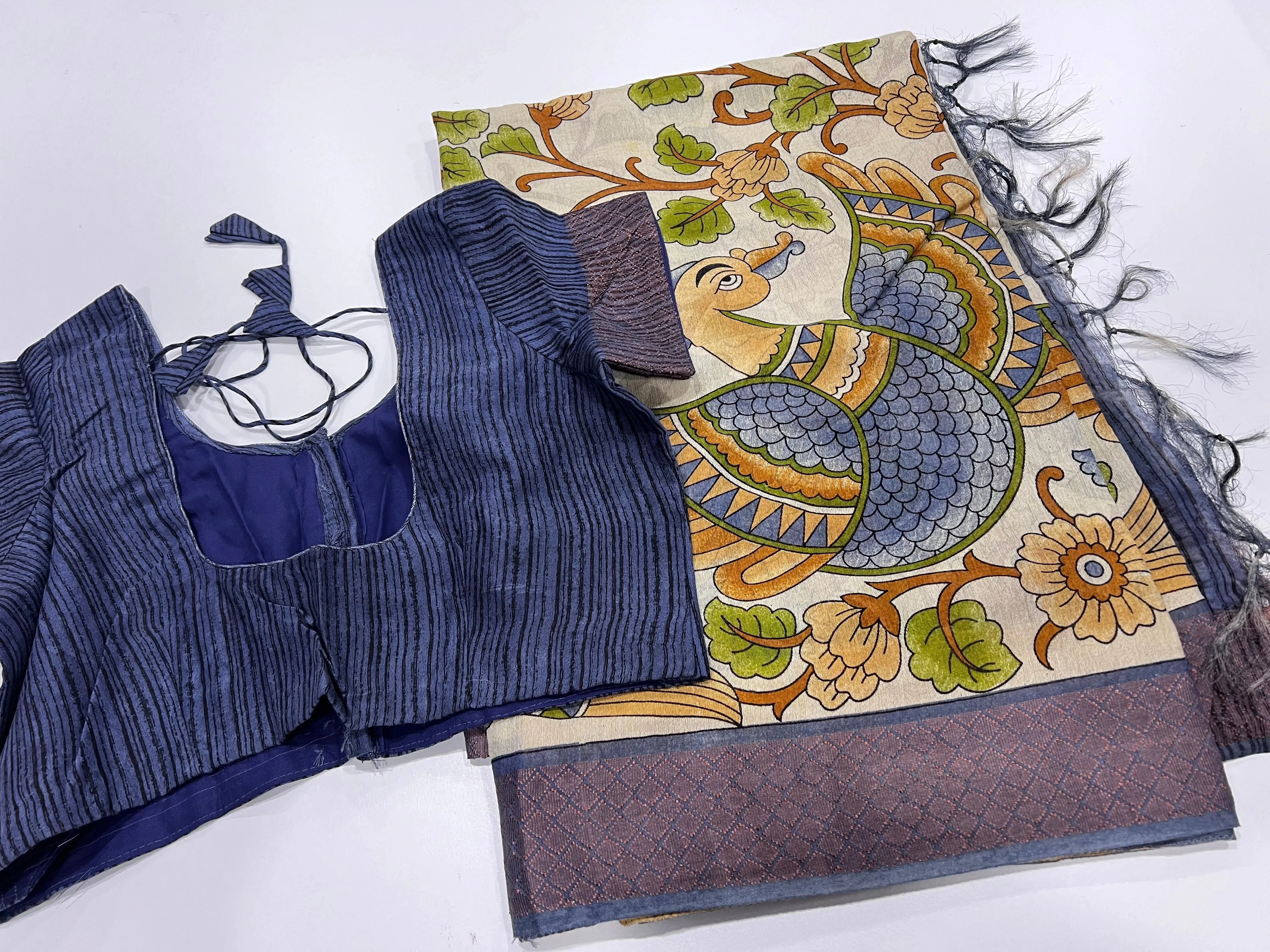 Soft Jute Linen Saree