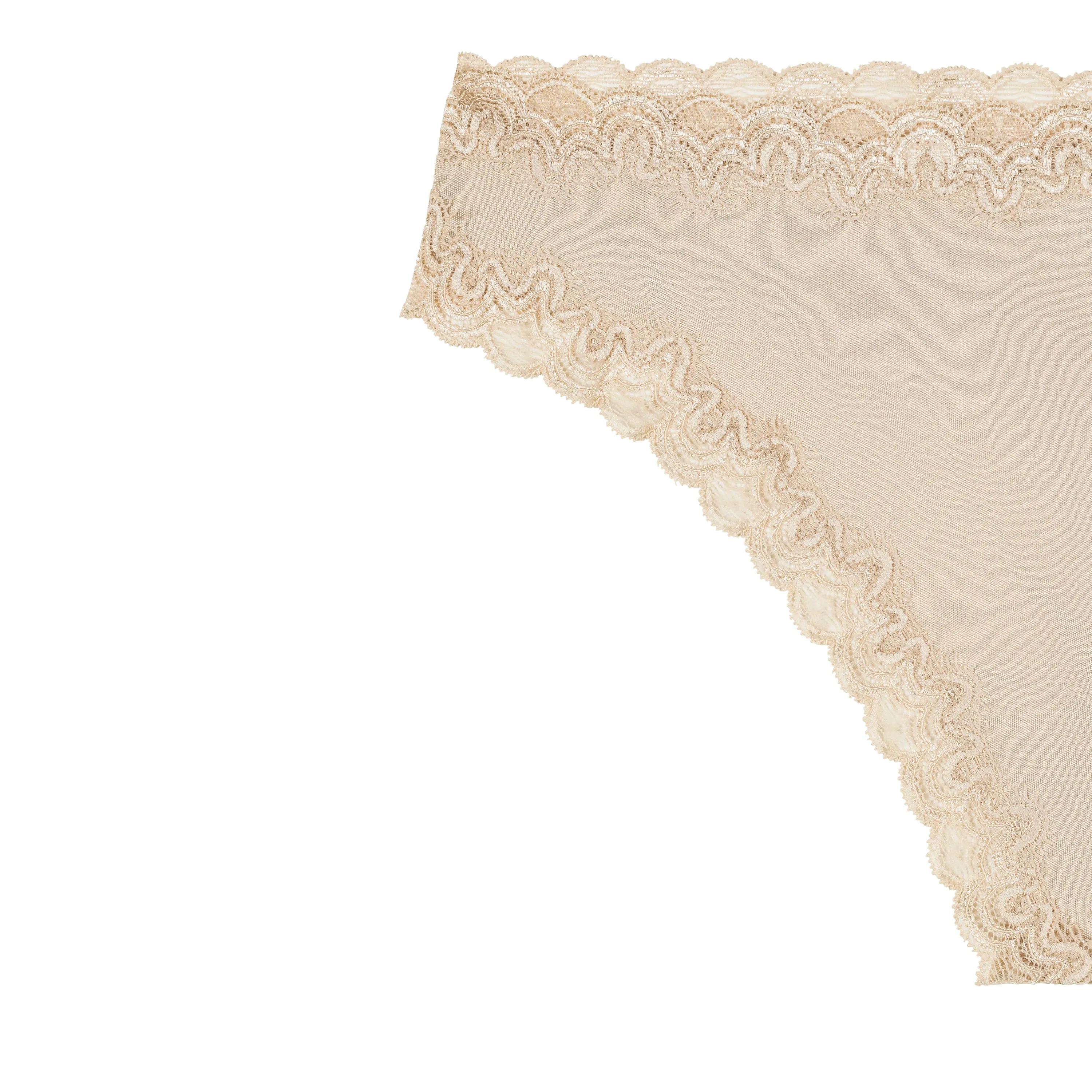 Soft Silk Thong Underwear