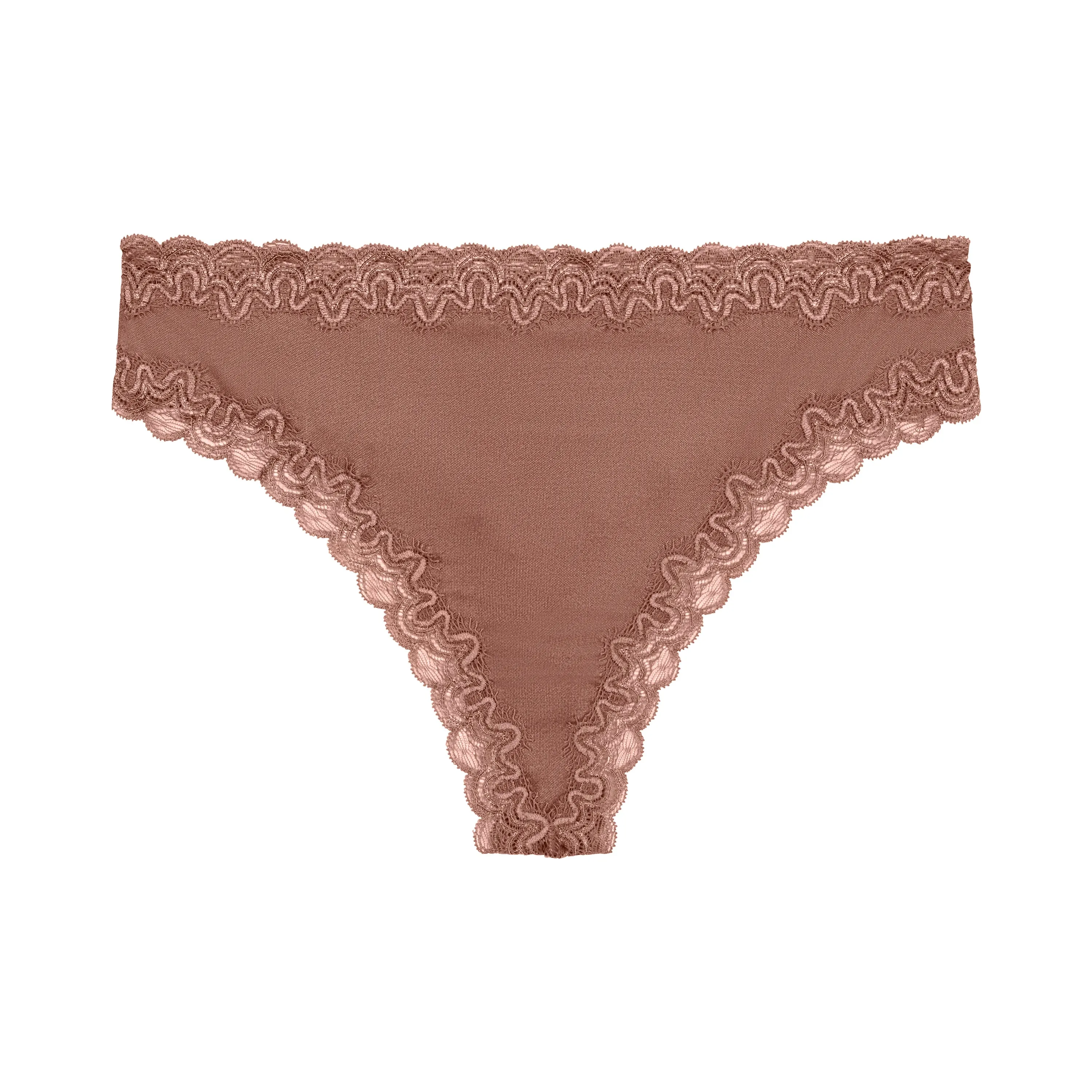 Soft Silk Thong Underwear