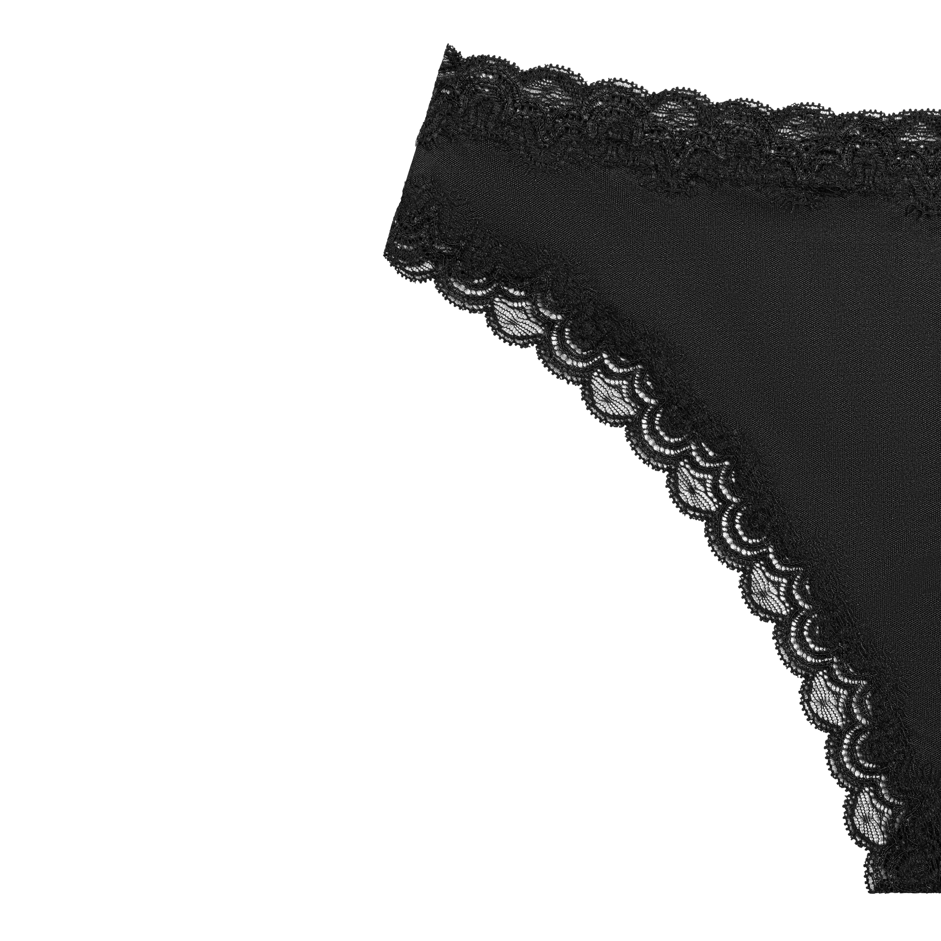 Soft Silk Thong Underwear