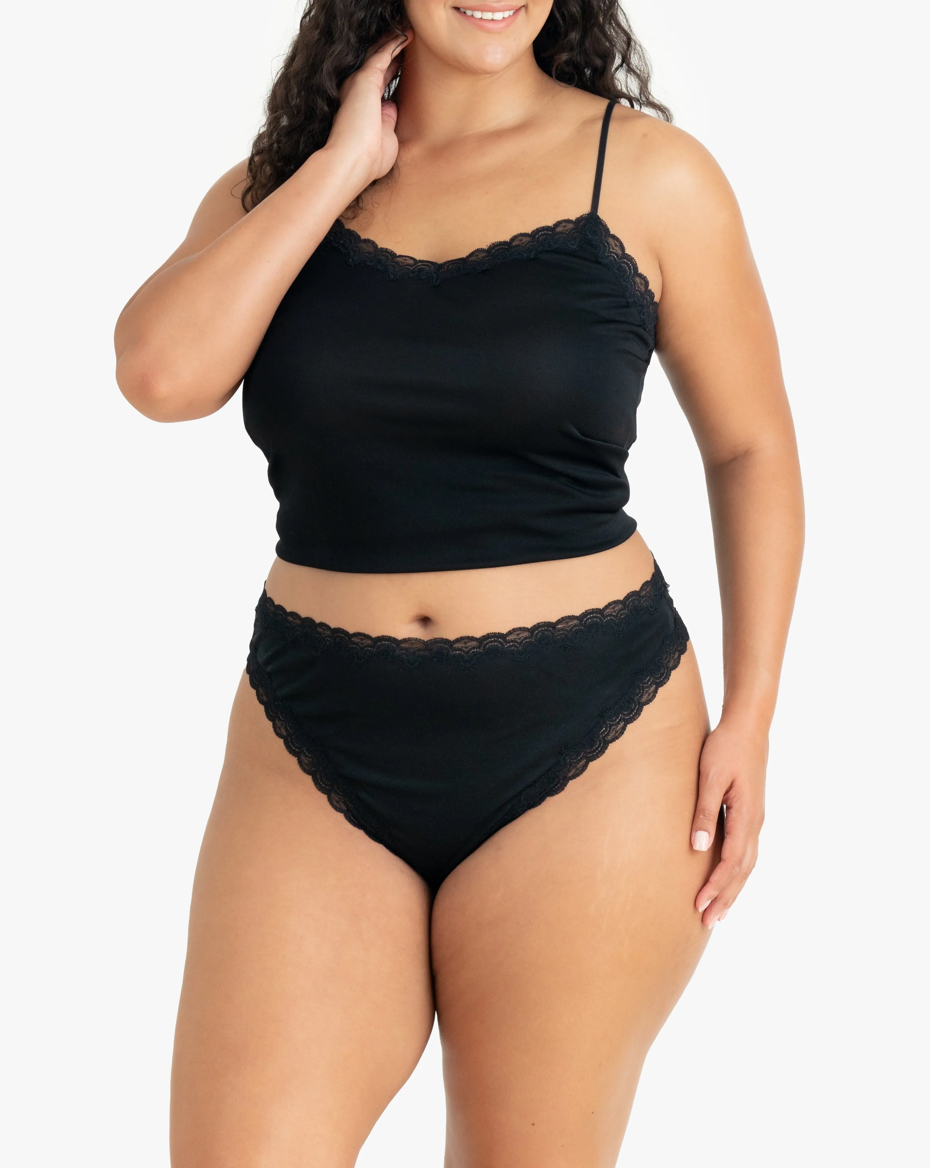Soft Silk Thong Underwear