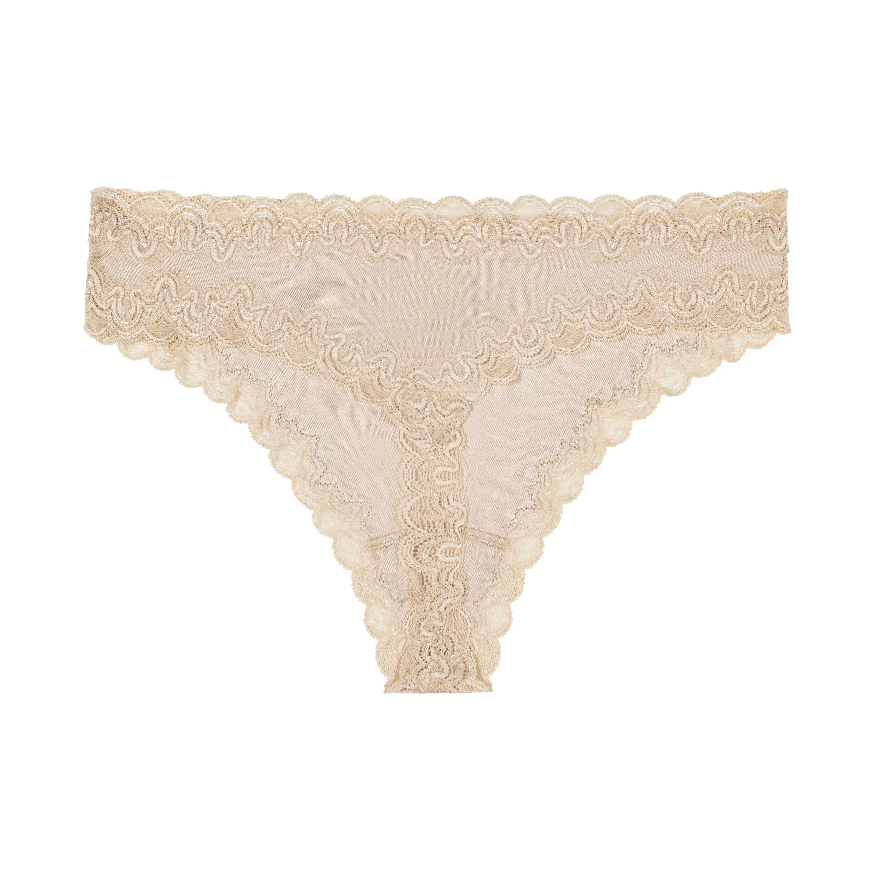 Soft Silk Thong Underwear