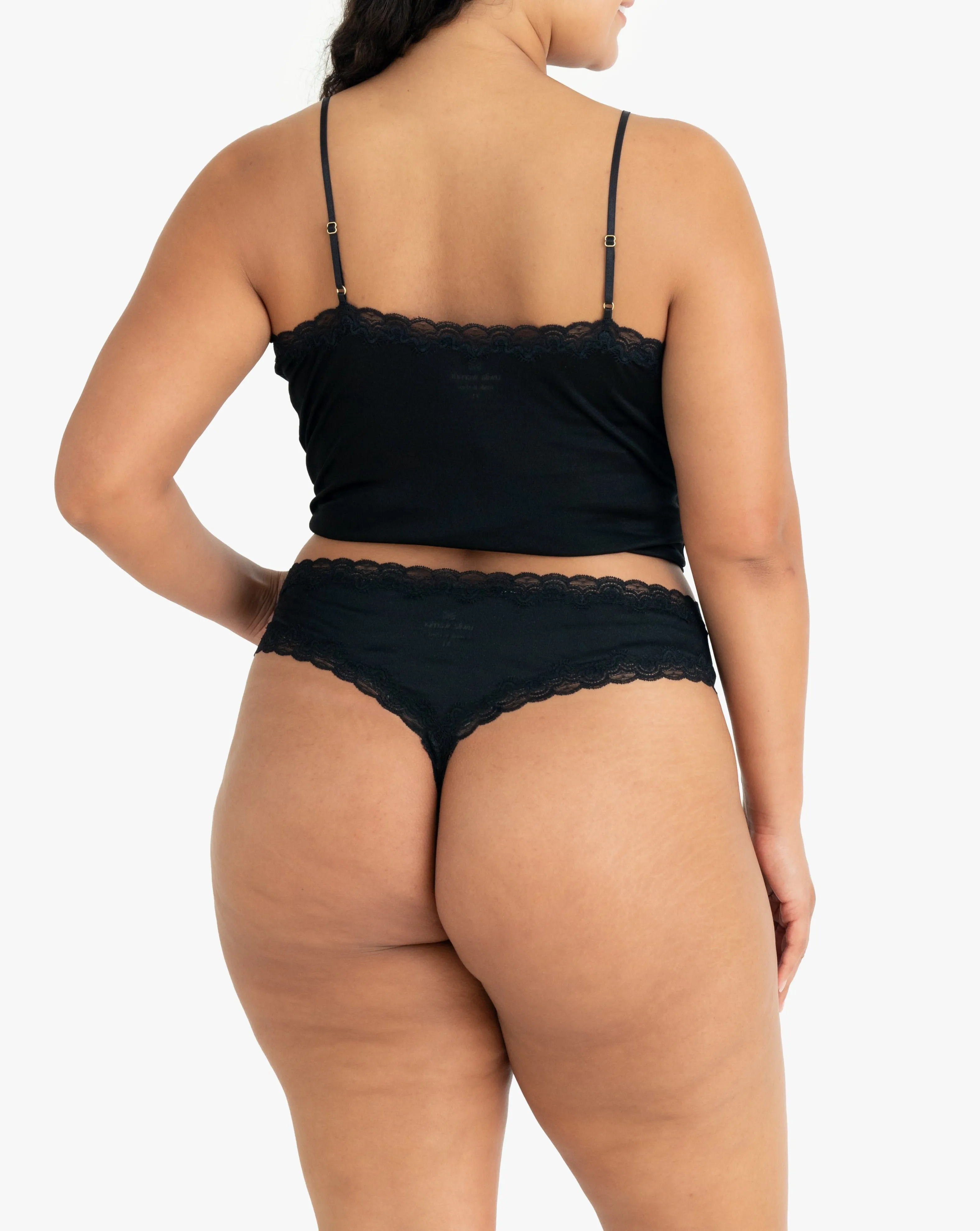 Soft Silk Thong Underwear